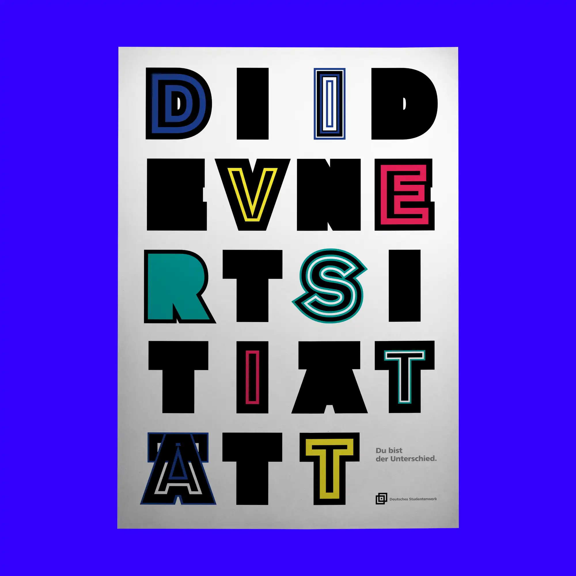 DIVERSITÄT IDENTITÄT Plakat